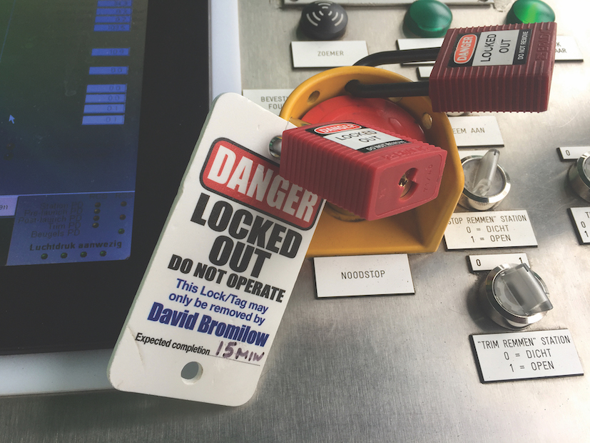 Lock it out for safety