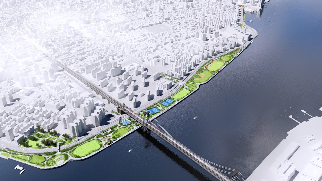 NYC opens large new sections of the New East River Park - Park 