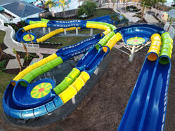 ProSlide debuts Dueling FlyingSAUCER at Adventure Island