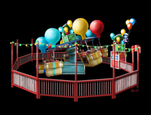 walibi visuel samba balloon Festival City comes to Walibi Rhône-Alpes