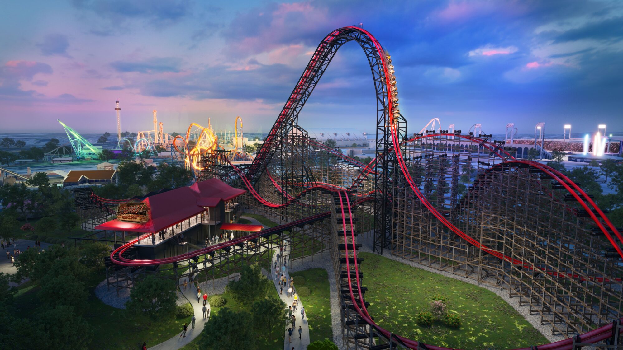 Hersheypark announches Wildcat’s Revenge hybrid coaster